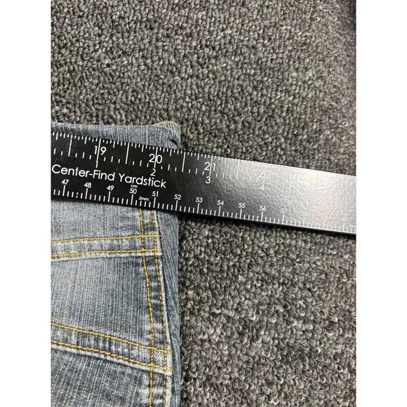 Apollo Jeans Denim Skirt Womens 3XL Blue Stretch Pencil Back Vent Knee Length - Picture 7 of 8